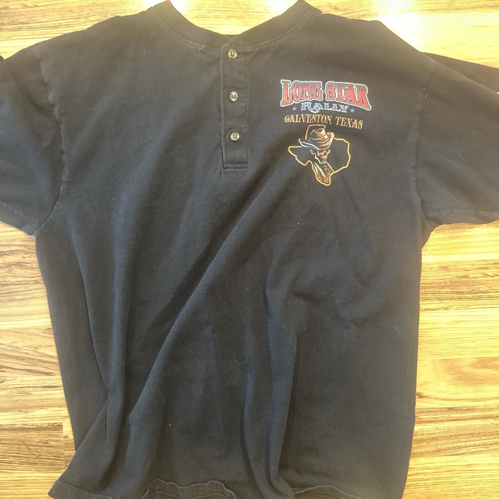 Lone Star Rally Black Men's Shirt